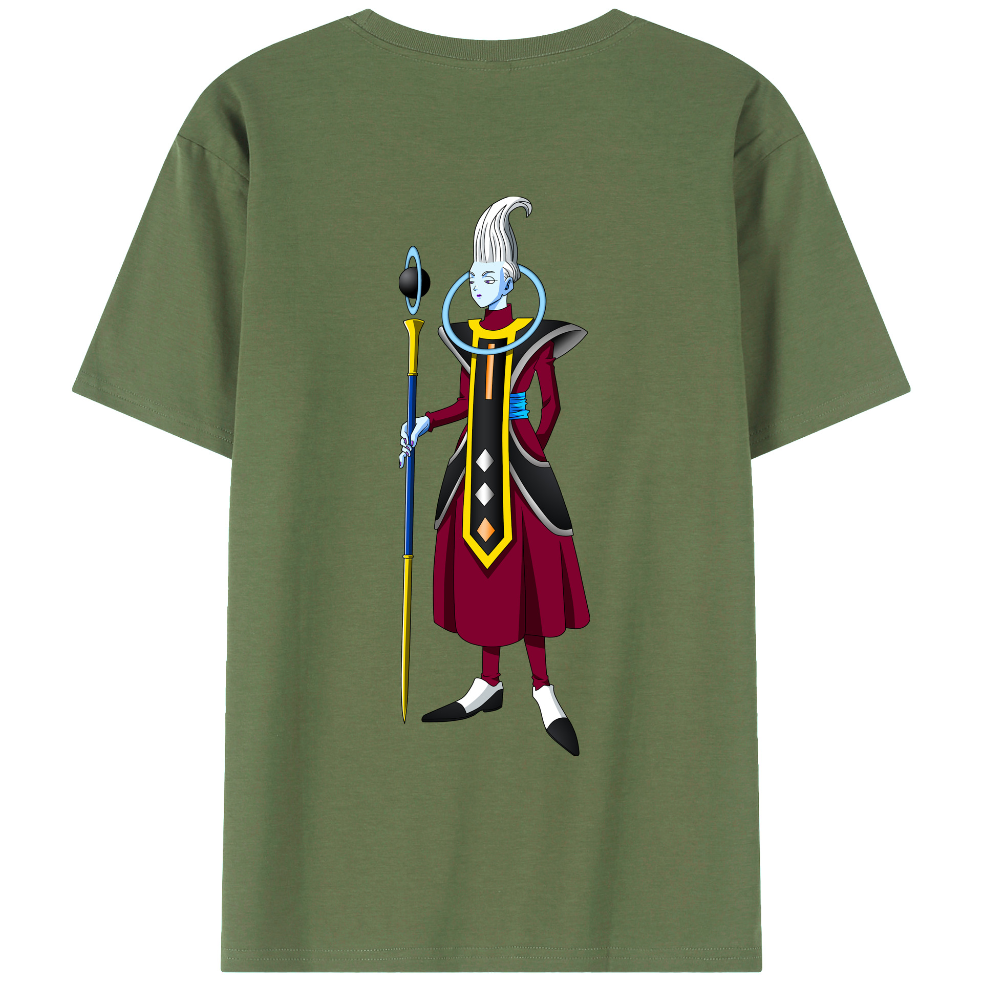 （画像用） ドラゴンボール DRAGON BALL 綿100％ メンズ半袖Tシャツ（バックプリント） 通気性